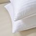 Nantong Hotel Pure Cotton White 2 Cm Satin Strip Pillow Core Feather Silk Cotton Pillow_voghion.com