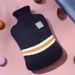 Knitted striped hot water bag cover. Simple and stylish, super elastic, skin-friendly and soft_voghion.com