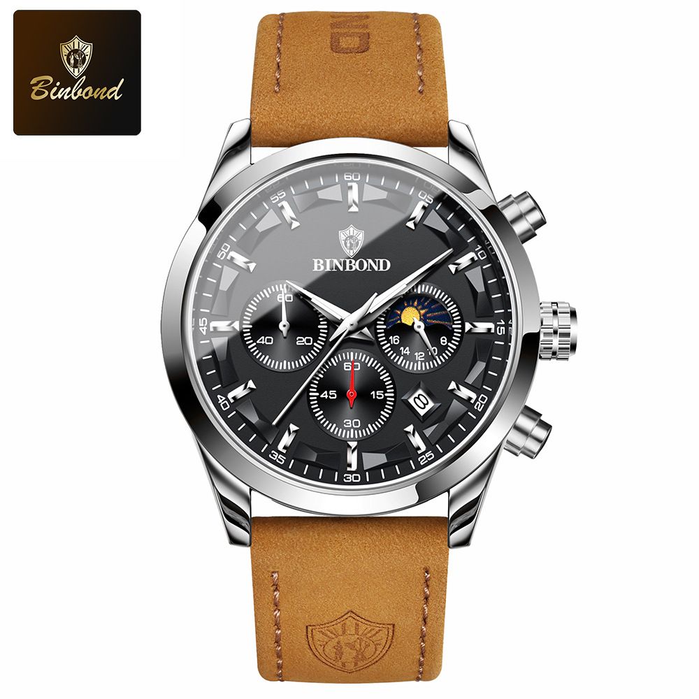Montres pour hommes Montre pour hommes Tendance étudiante Montre pour hommes étanche Lumineuse Haute Sensibilité Multifonctionnelle Sport._voghion.com