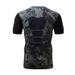 Trainingspak Heren Plus Fleece Warm Base Lange Mouw T-shirt Mode Tights Trainingspak Heren_voghion.com