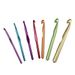 Knitting tools sweater needles coarse aluminum oxide frosted crochet needles laser engraving_voghion.com