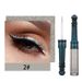 Lidschatten- und Liner-Kombination QICIY 6-Farben-Eyeliner für mehrfarbigen, wasserfesten, natürlichen, glänzenden, nicht verschmierenden Eyeliner_voghion.com