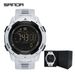 Waterproof Digital Sports Watch With Step Counter, Calorie Tracker, Stopwatch & Alarm For Men And Women - Durable TPU Strap, 50M Water Resistance_voghion.com