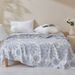 Three Layer Pure Cotton Gauze Blanket Double Thin Air Conditioning Blanket Nap Blanket Cotton Breathable Leisure Blanket Summer Pastoral Bed Sheet_voghion.com