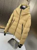 Designer Winter France Mens Down Jacket Letter Monclairr Knitted Women Parkas Panel Casual Coats Bomber Jackets_voghion.com