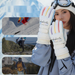 Gants de ski épais pour moto, imperméables, coupe-vent et froids, avec écran tactile et velours, pour l'hiver 2024_voghion.com