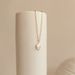 Women's Jewelry Fashion Y Shaped Stainless Steel Necklace Special Shaped Pearl Pendant Freshwater Pearl Chain Necklace_voghion.com