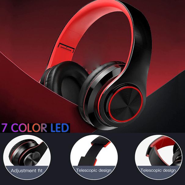 Wireless Bluetooth Headphone Earphones Gaming Headset For IPhone IPad Android_voghion.com