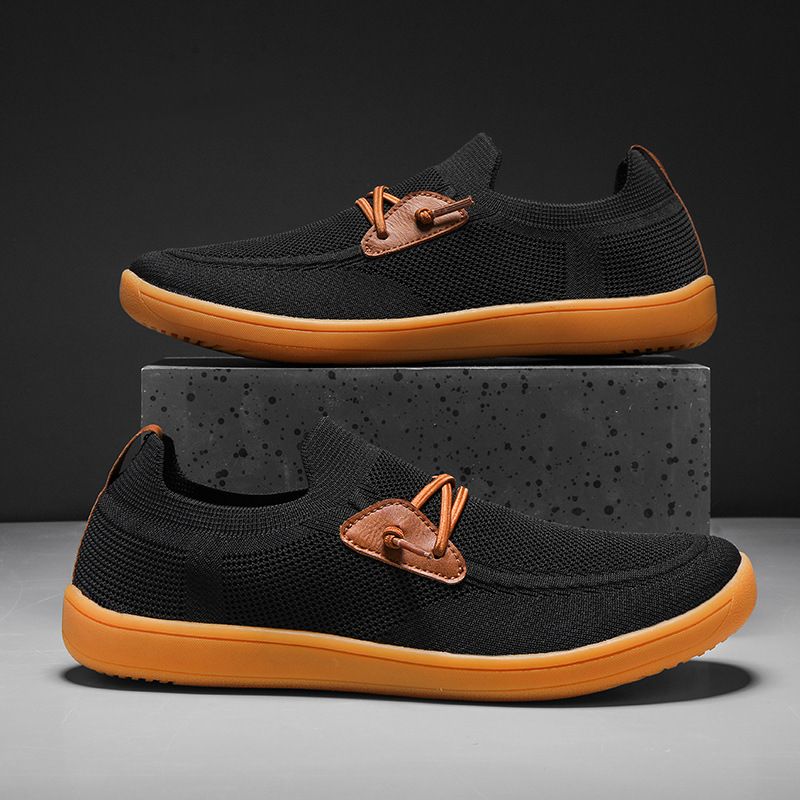Atmungsaktive Mesh-Wanderschuhe für Herren mit weiter Passform und rutschfester Gummisohle zum Wandern, Laufen und für die Freizeit_voghion.com