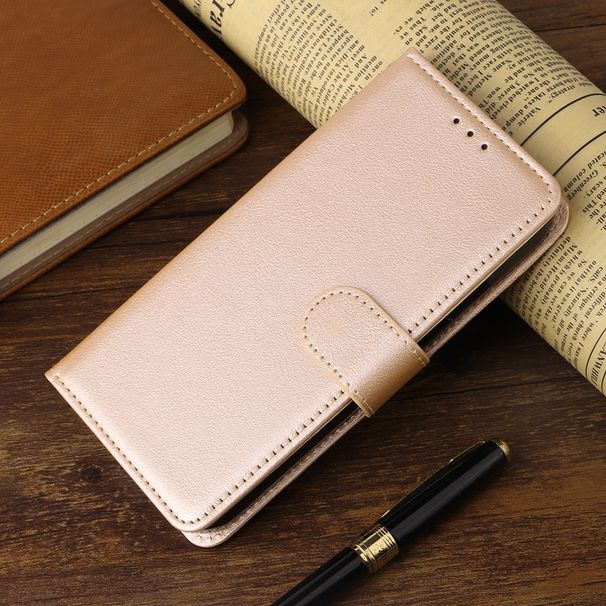 For iPhone 14 Pro Max 13 Pro Max 12 Pro Max 11 Pro Max SE 2022 X XR XS Max 8 7 6 6S Plus 5 5S Wallet Solid Magnetic Flip Case_voghion.com