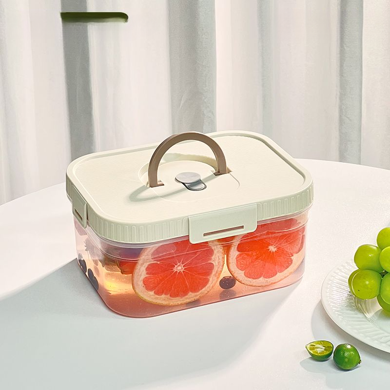 Caja de almacenamiento portátil para alimentos, de grado alimenticio, para exteriores, sellada, especial para estudiantes, para almuerzos, picnics, de mano, para mantener la frescura._voghion.com
