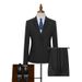 Damenbekleidung Neue professionelle Anzüge für Frauen, schwarze formelle Anzüge mit zwei Knöpfen, Arbeitskleidung, temperamentvolle Arbeitskleidung für Vorstellungsgespräche mit Frauen_voghion.com