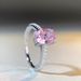 Tancise S925 Sterling 6*8 Rosa Finger frauen Ins-stil Nette Süße Rosa Reddeon Cut Eis Cut Blume Cut Ring_voghion.com