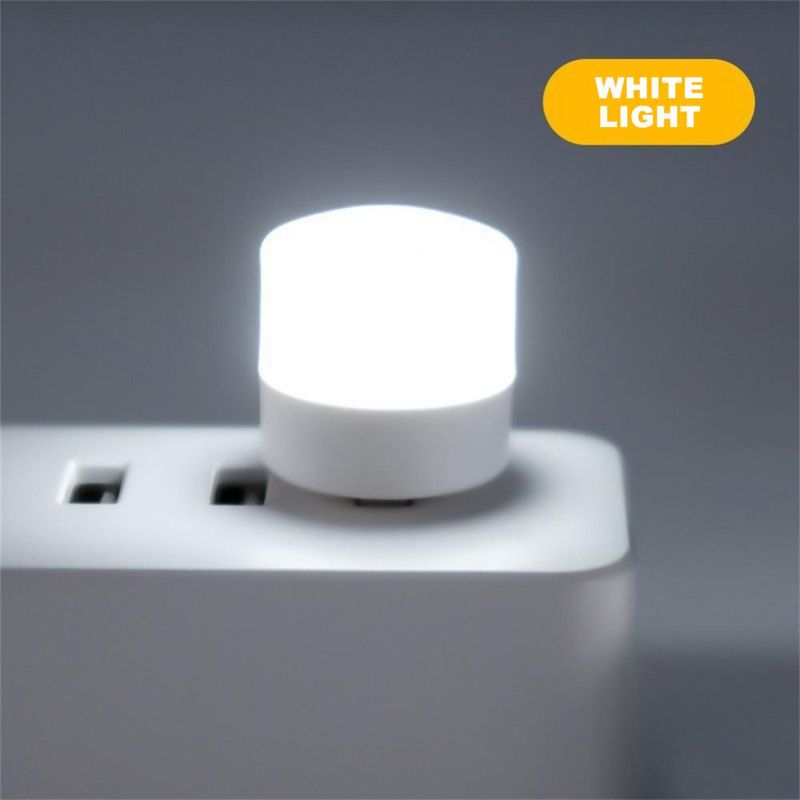 1 Piece Mini USB Plug Lamp 5V 1.2W Super Bright Eye Protection Book Light Computer Mobile Power Charging USB Small Night Light_voghion.com