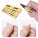 Acrylic Nail Form Tips Nail Art Extension Paper Holder Tools Nail Sticker Polish Gel Nail Art Foils Guide for Manicure Tools_voghion.com