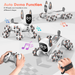 UUGEE Remote Control Dog Toys, RC Smart Robot Intelligent Pets 8WD Gesture Sensing Stunt Toys With Light And Music,_voghion.com