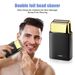 Floating double blade double net detachable washable blade head electric shaver hair clipper portable long battery life razor_voghion.com