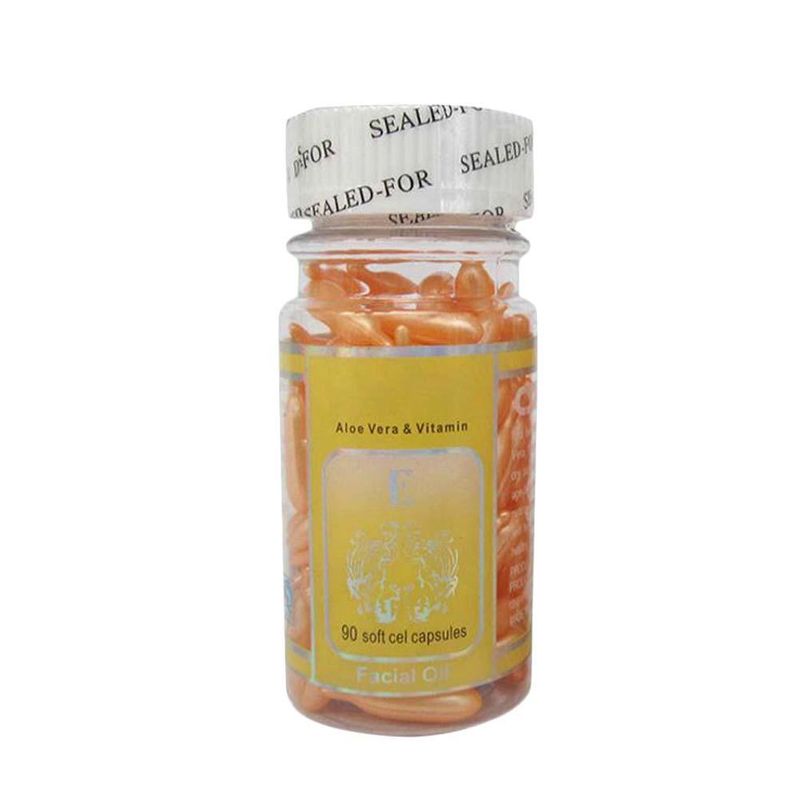 90pcs Vitamin E Capsules Whitening Skin Face Serum Anti-Wrinkle Anti-Aging Serum for Face Eye Treatment Moisturizing Skin_voghion.com