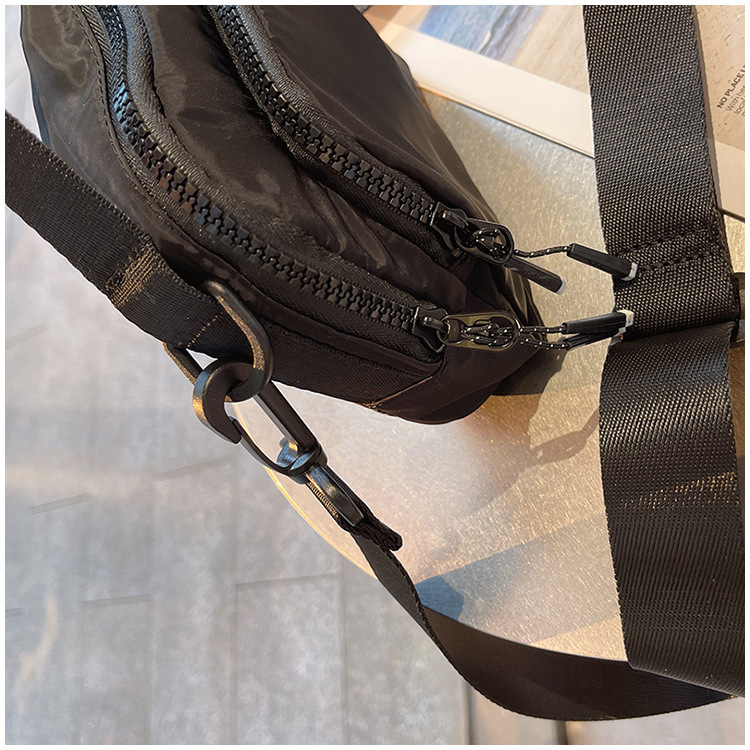 2024 New Fashion Versatile Nylon Multi layered Mini Handbag Women's Small One Shoulder Crossbody Bag Tide_voghion.com