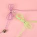 Creative New Caterpillar Elastic Teaser Wand Cat Toy Interactive Boredom Relief Pet Supplies_voghion.com