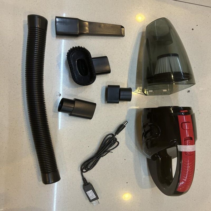 Powerful Cordless Handheld Car Vacuum Cleaner - Wet & Dry Cleaning, 4500PA Suction, Portable For Home & Auto Use​_voghion.com