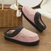 free Shipping Suede Cotton Slippers For Home Use Woolen Mouth Insulation Bag Heel Shoes Anti Slip Snow Boots_voghion.com