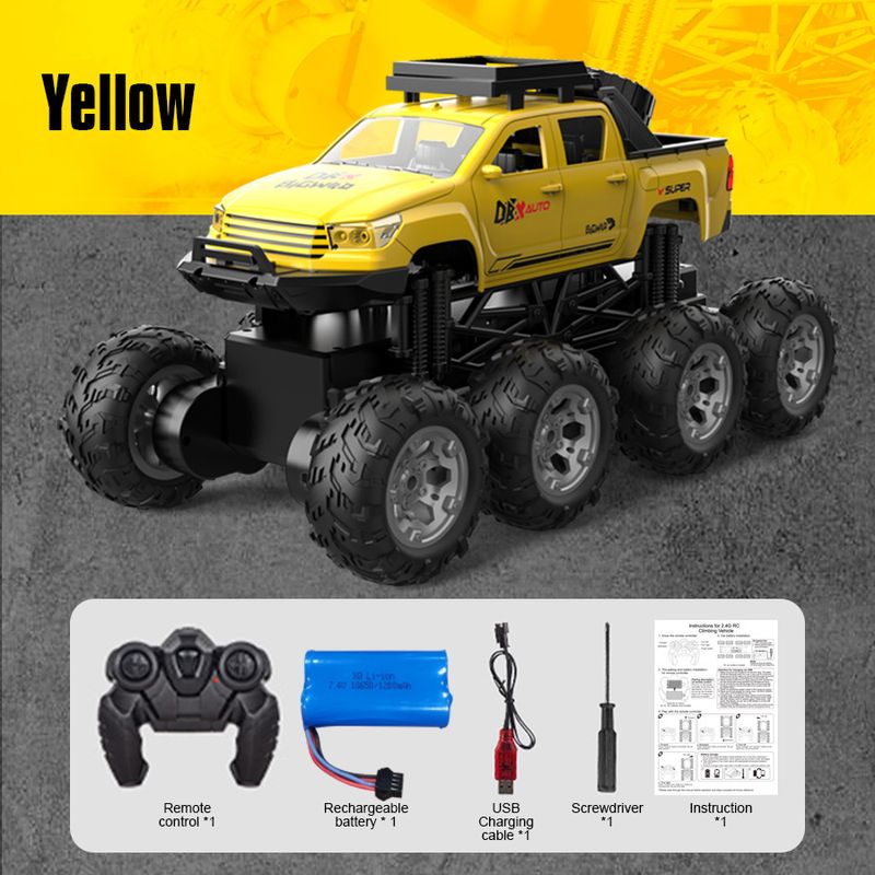 RC-bilar Multiterrängklättring Offroad-fordonssimuleringsmodell RC-fjärrkontroll Bil utomhus elektrisk leksak grossist_voghion.com
