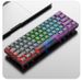 Wired Mechanical Keyboard Transparent Hot Swap Illuminated Office Gaming Gaming Mini Keyboard_voghion.com