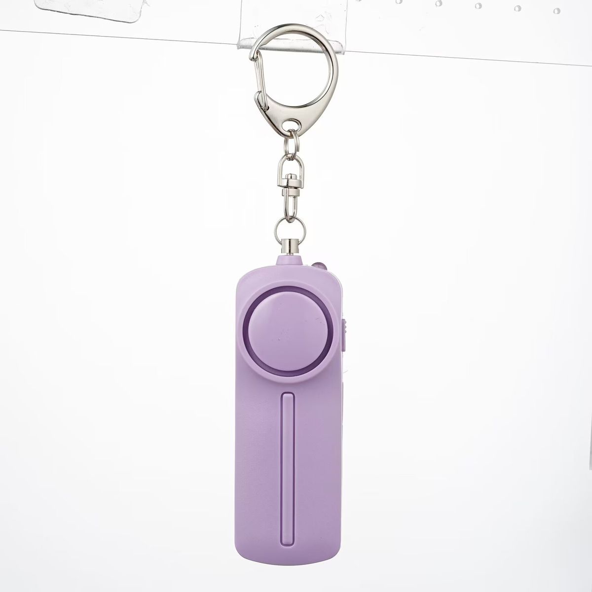 Persönlicher Sicherheitsalarm – 130 dB lauter Diebstahlschutz- und Notfallalarm mit LED-Licht für Frauen, Kinder und zur Selbstverteidigung (Schwarz/Weiß/Blau/Lila/Gold)_voghion.com