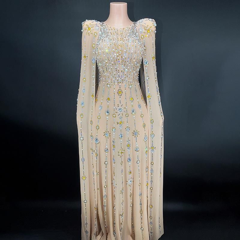 Novance scoop neck dazzg dias elegant dresses_voghion.com
