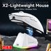 X2 Gaming Wireless RGB Magnetic Charger,24000DPI,1K Return Ziyoulang Bluetooth Tri-Mode Connection,PAW3311 RoGame Mouse_voghion.com