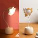 Lampada da scrivania a LED regolabile per studio e lettura, lampada da scrivania per studenti con alimentazione USB e paralume in ABS, design moderno e minimalista (colori assortiti)_voghion.com