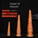 Pehmeä Tongtian Tower kerros kerrokselta Climax Deep Anus -lelujen jatke Takakorin naarastarvikkeet Dildo-pepputulppa_voghion.com