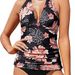 Vêtements pour femmes Maillot de bain deux pièces dos nu pour femme Maillot de bain deux pièces col en V Bas de bikini Maillot de bain deux pièces gainant le ventre_voghion.com