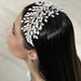 Brude Pandebånd Håndlavet Rhinestone Pandebånd Super Skinnende Bryllupsfest Ydeevne Hår Crown Modeling Accessories_voghion.com