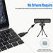 Caméra réseau USB ultra-claire 4K avec microphone, pour appels vidéo, réunions, diffusion en direct, cours en ligne, vente en gros transfrontalière_voghion.com