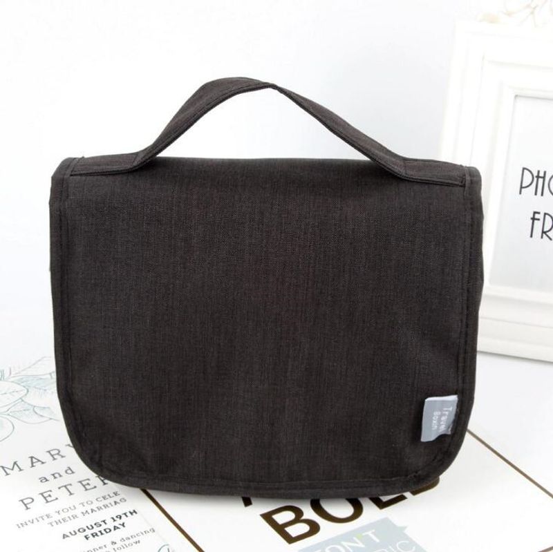 Travel cationic toiletry bag wall-mounted portable Oxford cloth men's hook cosmetic bag cross-border home storage bag_voghion.com