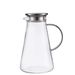 Set di tazze e caraffe per acqua fredda in vetro per uso domestico, resistenti alle alte temperature e di grande capacità_voghion.com