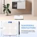 SMart Digital Scale, LCD Display, BMI Muscle Water Health Analysis Mobile App Connection - Battery Powered Home Scale_voghion.com