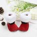 Baby toddler shoes, Christmas style, cute plush heart boots, warm and non-slip, suitable for holiday & party outfits,_voghion.com