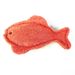 Juguete de lufa natural con forma de pez para masticar y moler los dientes, ideal para gatos._voghion.com
