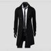 M-4Xl Autumn And Winter Long Double Breasted Windbreaker Men's Slim Fit Woolen Coat Men_voghion.com