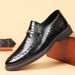 2025 New Business Large Size Crocodile Pattern Slip-On Casual Versatile Formal Men's Leather Shoes_voghion.com