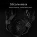 Maschera protettiva tattica CS realistica con viso intero, per ciclismo all'aperto, con lenti nere, per feste_voghion.com