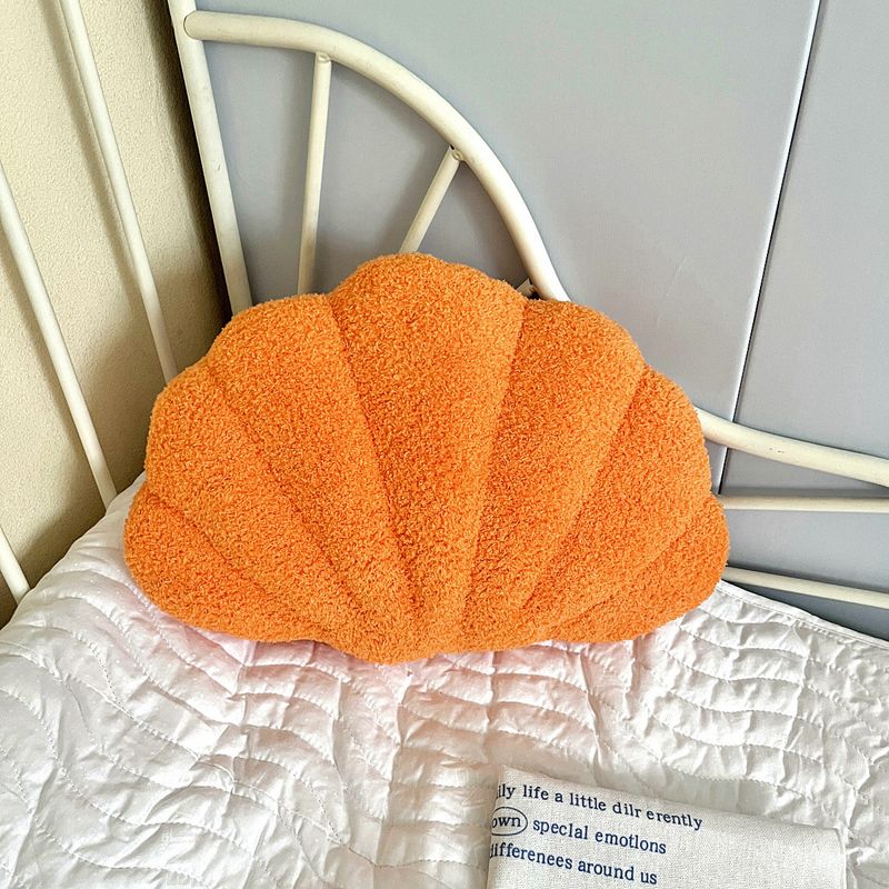 Cuscino di peluche a forma di conchiglia alla moda - Cuscino morbido ed elegante per divano, letto e ufficio, grazioso regalo per la casa_voghion.com
