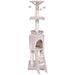 56 Inch Condo Scratching Posts Ladder Cat Play Tree_voghion.com