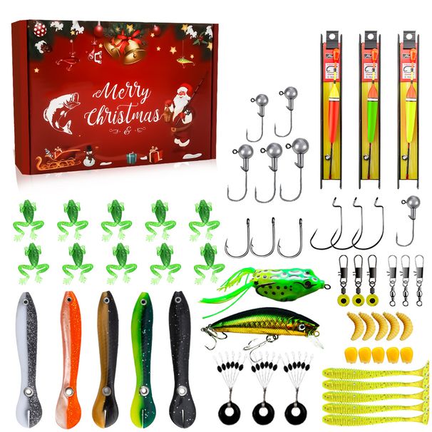 Neues 113-teiliges Bionic Set Köder Kreatives Geschenk für Angler_voghion.com