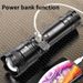 Cross-bordr Multifunctional P50 Tlscopic Zoom Outdoor Whit Lasr USB Rchargabl Hom Emrgncy Flashlight_voghion.com