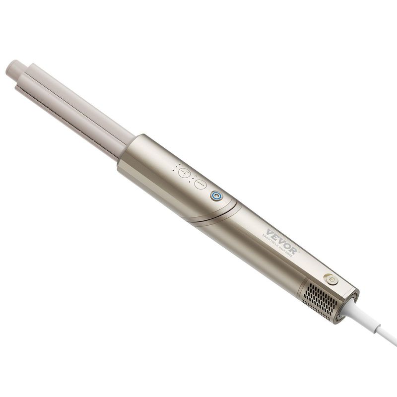 VEVOR 8 In 1 Curling Iron Set 1.25-Inch Ceramic Hair Curling Wand All Hair Types_voghion.com