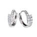new Simulation Diamond Inlaid With 4m Zircon Double Row Design Light Luxury Earbone Rings Women's Commuting Exquisite Earrings_voghion.com